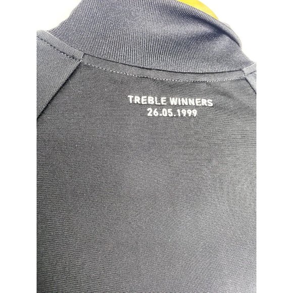 Adidas Mens Manchester United Treble Winners Futbol Soccer Full Zip Track Medium - Picture 10 of 10